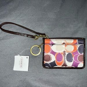 Small Coach wristlet